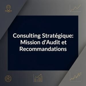 Consulting Stratégique: Mission d'Audit et Recommandations